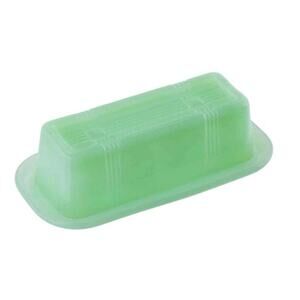 Jadeite Butter Dish New Condition 2 piece (Holds 1 Stick of Butter)